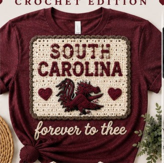 Carolina Gamecocks Forever to Thee Patch GC02