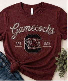 Carolina Gamecocks Script Gamecocks GE01