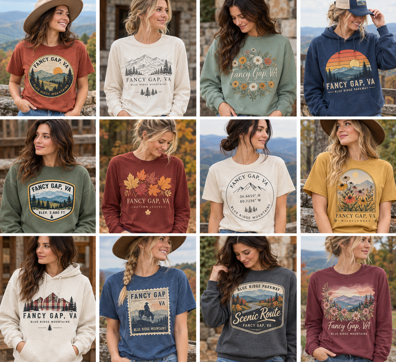 Fancy Gap vintage town apparel collection