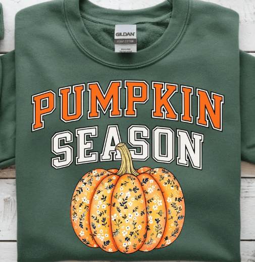 Pumpkin Season Graphic Apparel