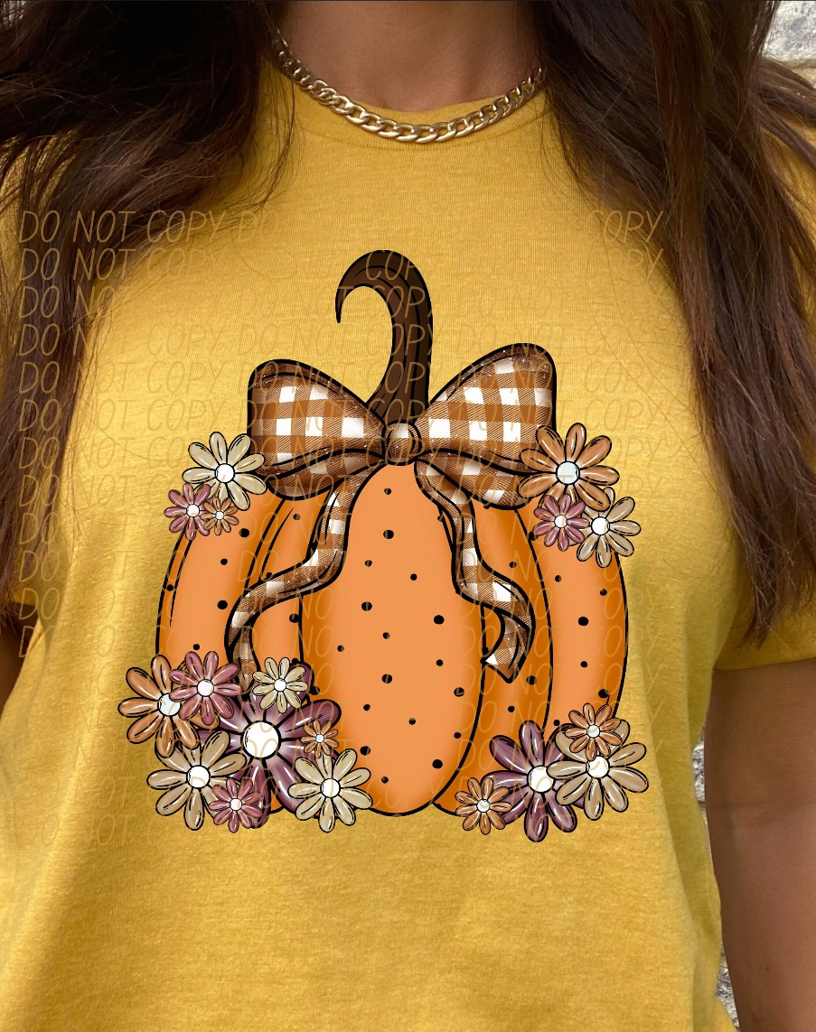 Pumpkin's & Flower's Graphic Apparel