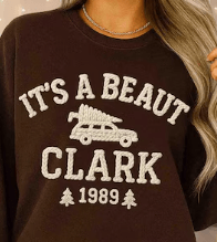 It's A Beaut faux latch hook Graphic Apparel