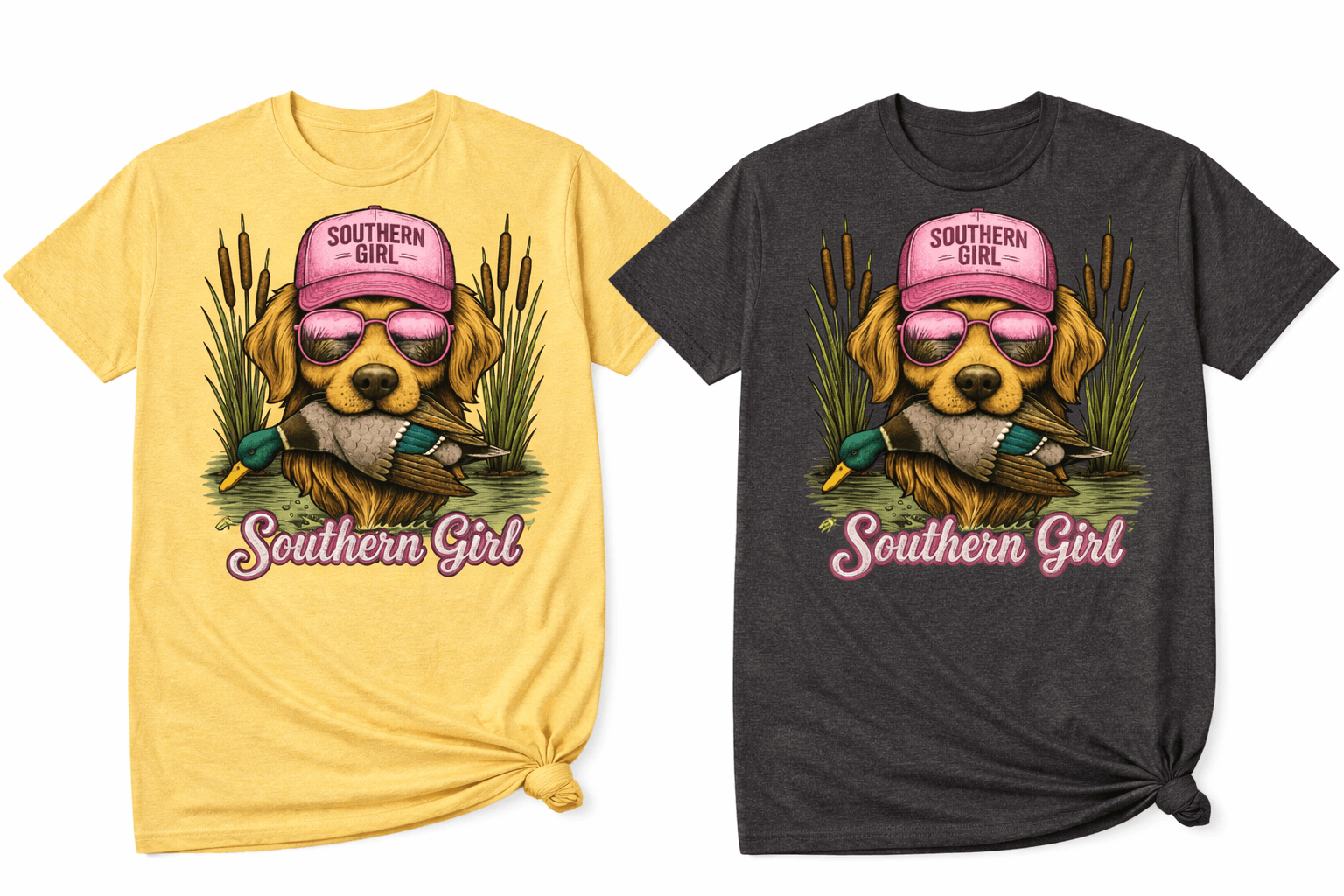 Southern Girl Retreiver Graphic Apparel