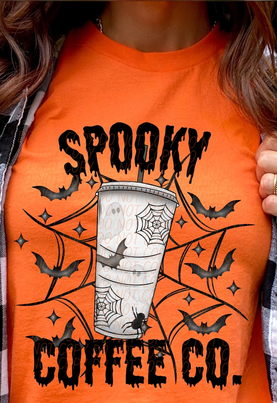 Spooky Coffee Co Graphic Apparel