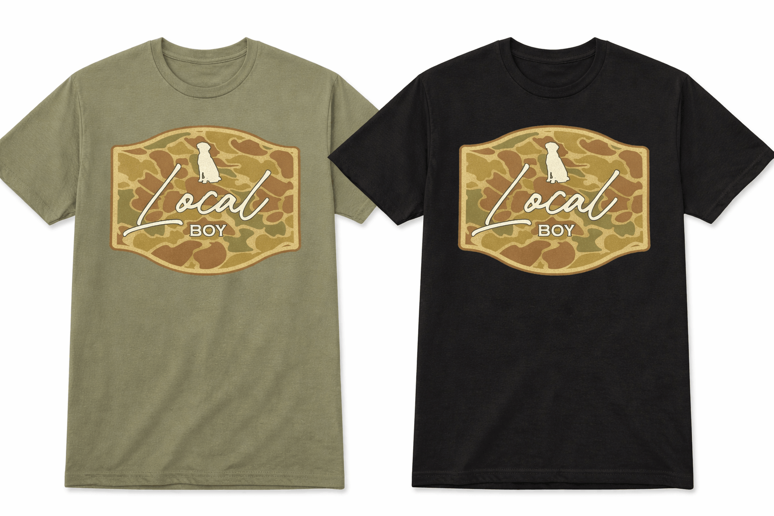Local Camouflage Graphic Apparel