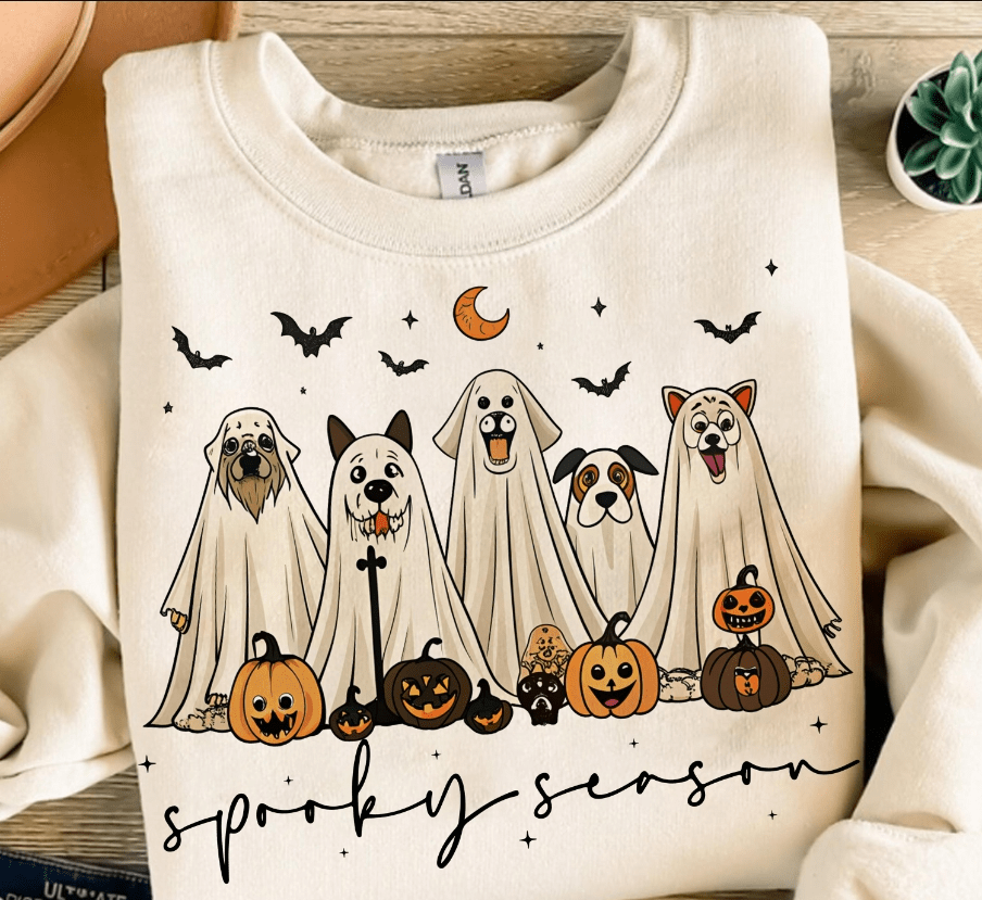 Spooky Doggies Graphic Apparel