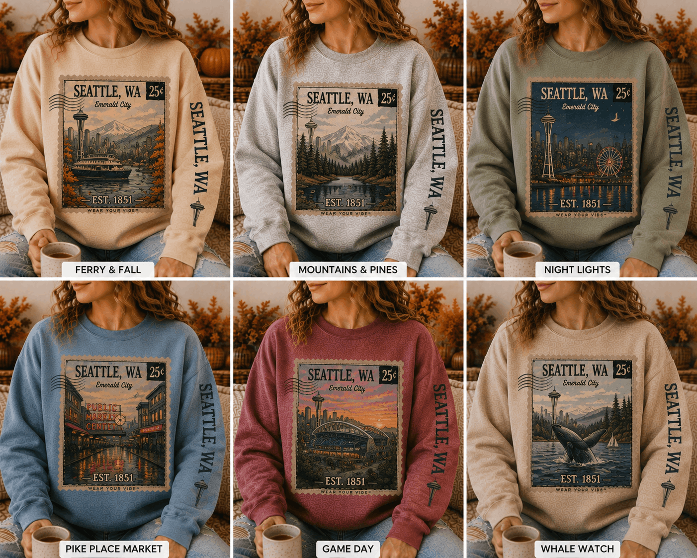 Stamp Out Your Town Plus Sleeve Design Graphic Apparel