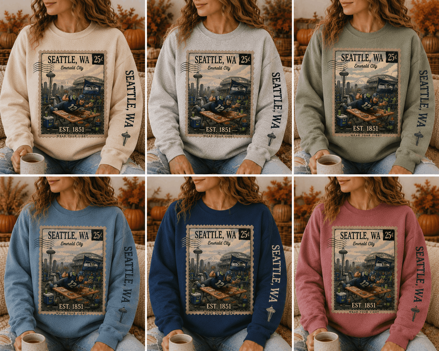 Stamp Out Your Town Plus Sleeve Design Graphic Apparel